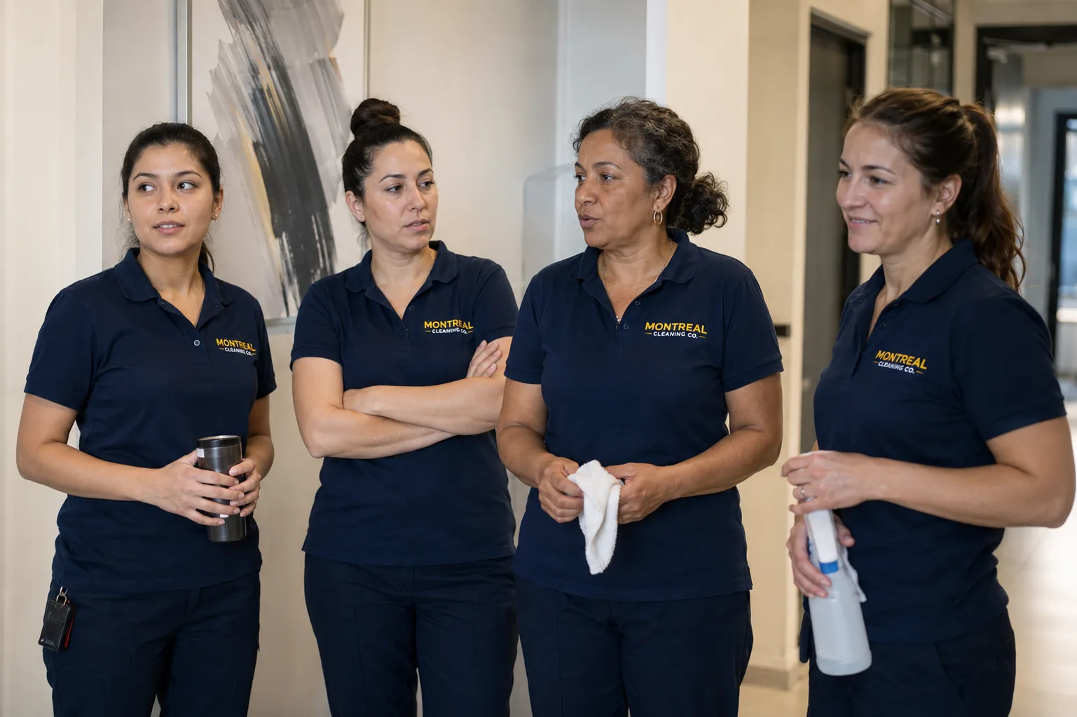 Montreal Cleaning Co. team